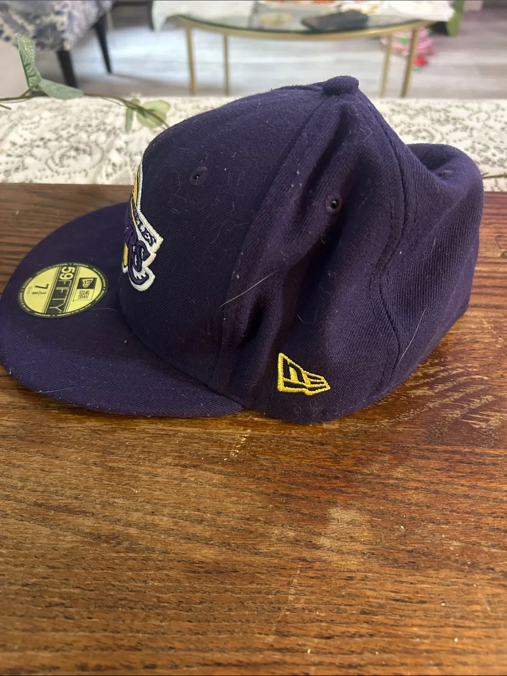 New Era Los Angeles Lakers Fitted Cap - Purple/Yellow
